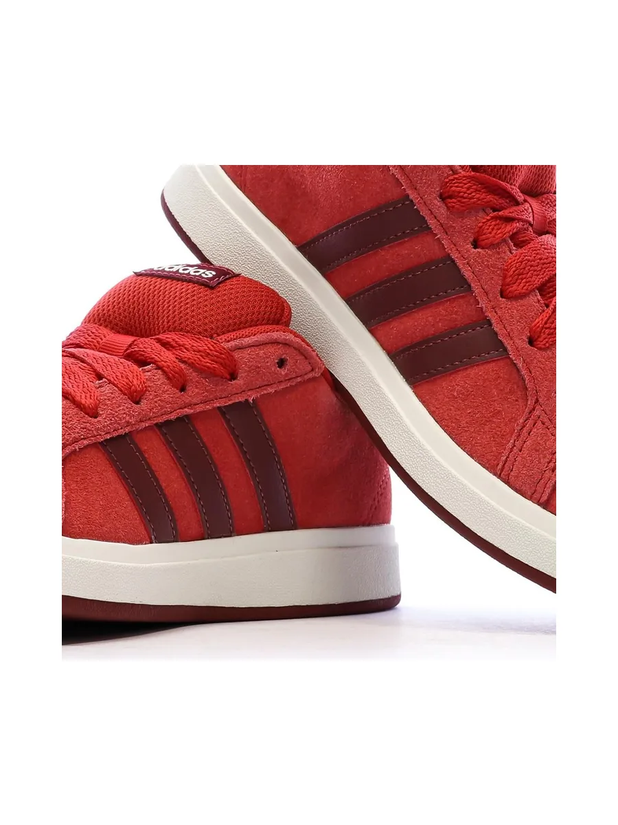 Baskets Rouges Junior Adidas Grand Court 00s K 8