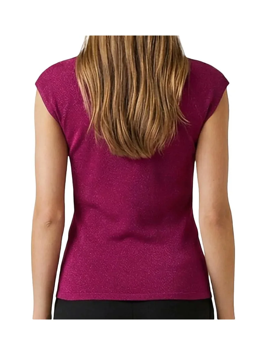 T-Shirt Violet Femme Morgan DIVALI 3