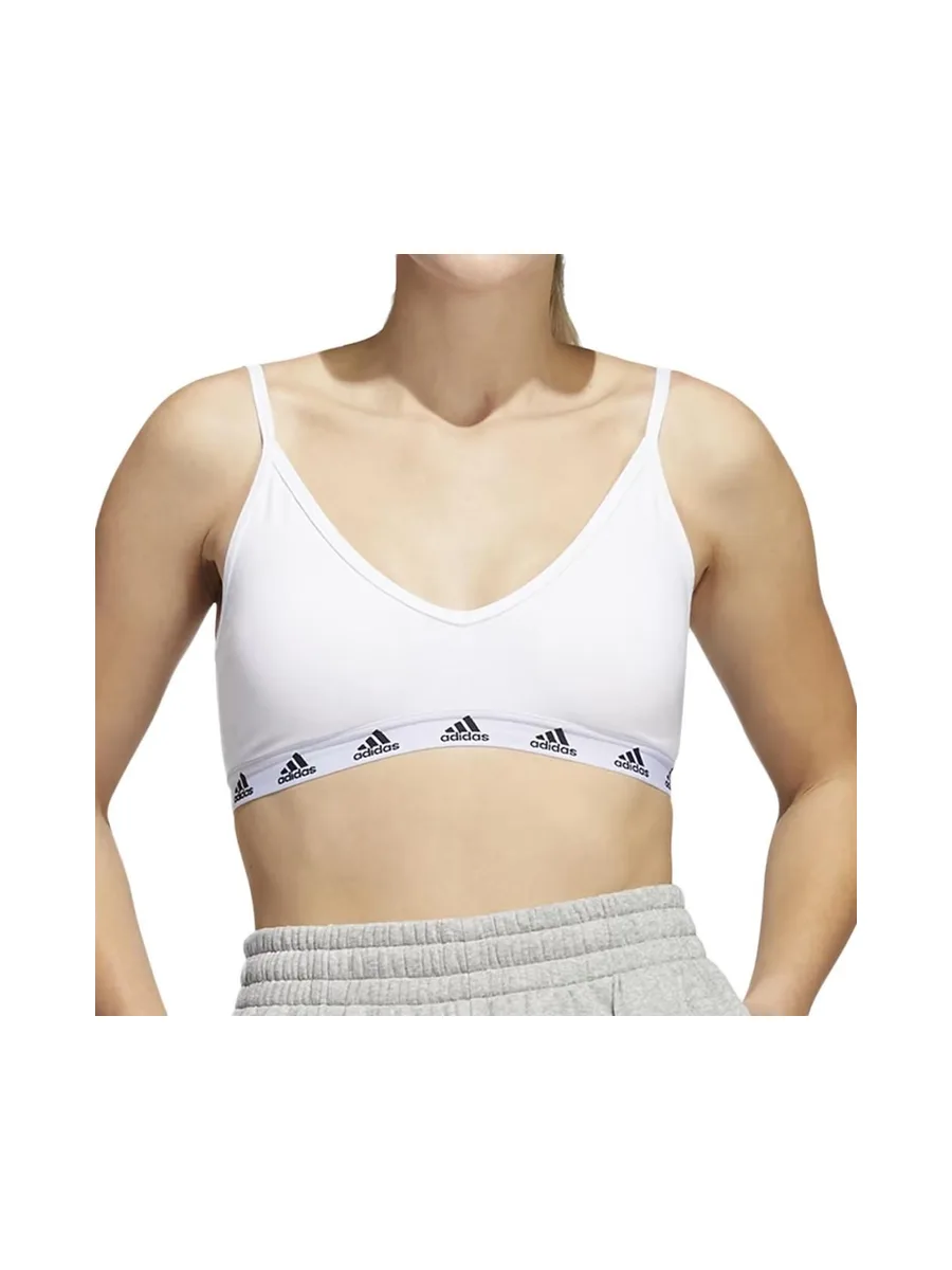 Brassière Blanche Femme Adidas Pureb 2