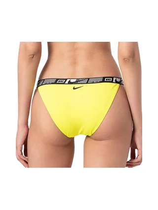 Bas de maillot de bain Jaune Femme Nike Banded Bottom 2