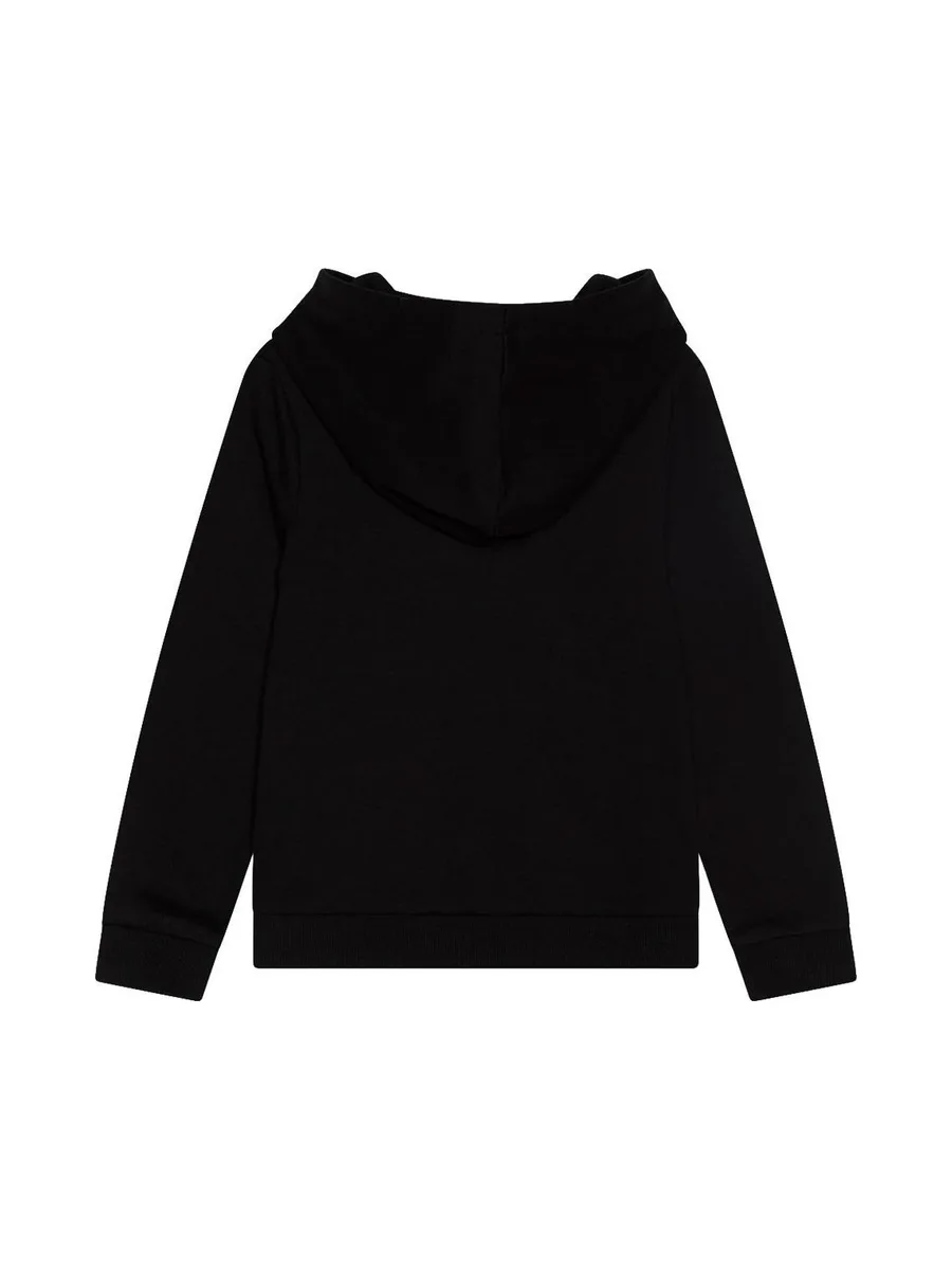 Sweat à Capuche Noir Garçon Jack & Jones Corp Splash 3