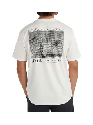 T-Shirt Blanc Homme O'Neill Polygienes 2