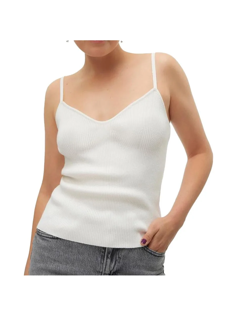 Débardeur Beige Femme Vero Moda Willow 1