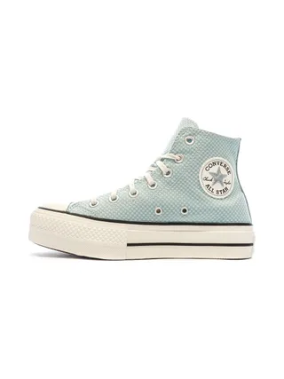 Baskets Turquoise Converse Femme Chuck Taylor All Star Lift Infinity 1