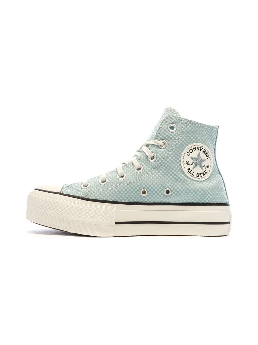 Baskets Turquoise Converse Femme Chuck Taylor All Star Lift Infinity 2