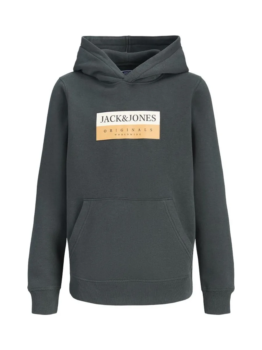 Sweat Gris Foncé Garçon Jack & Jones Frederiksberg 2