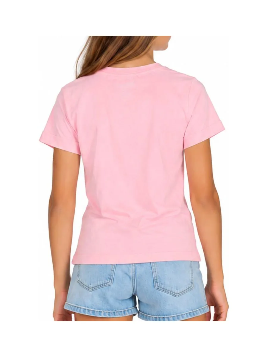 T-Shirt Rose clair Fille Champion Graphic 3