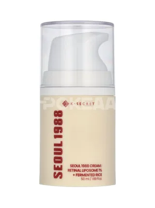 K-Secret Seoul 1988 Face Cream Retinal Liposome 1% + Fermented Rice 50ml 2