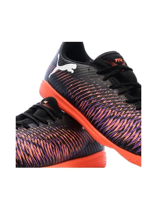 Chaussures de futsal Noir/Orange Homme Puma Future 8 Play It 7