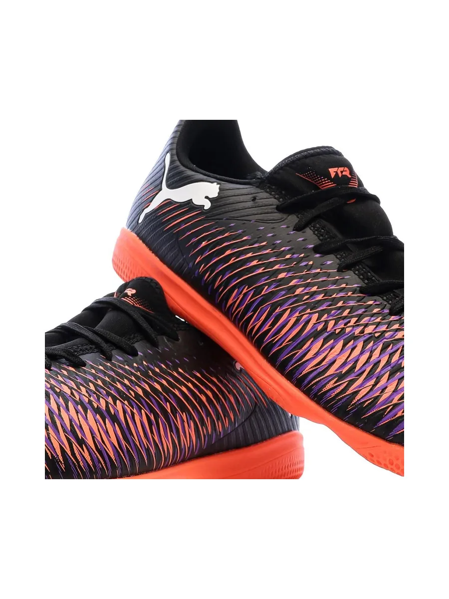 Chaussures de futsal Noir/Orange Homme Puma Future 8 Play It 8