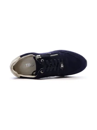 Baskets Marine Femme TBS BLONZIP 4