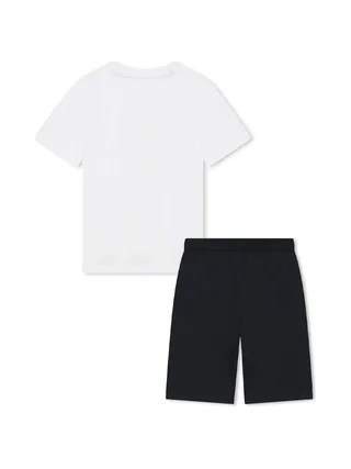 Pyjama Blanc/Noir Garçon Timberland T60050 2