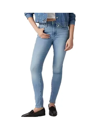 Jean 721 Bleu Femme Levi's High Rise Skinny Light 1