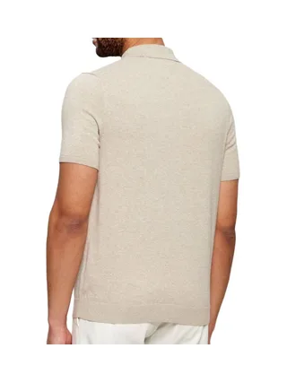 Polo Beige Homme Tommy Hilfiger Essential Cotton 2