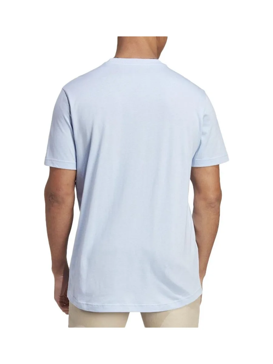 T-Shirt Bleu Homme Adidas IC9801 2