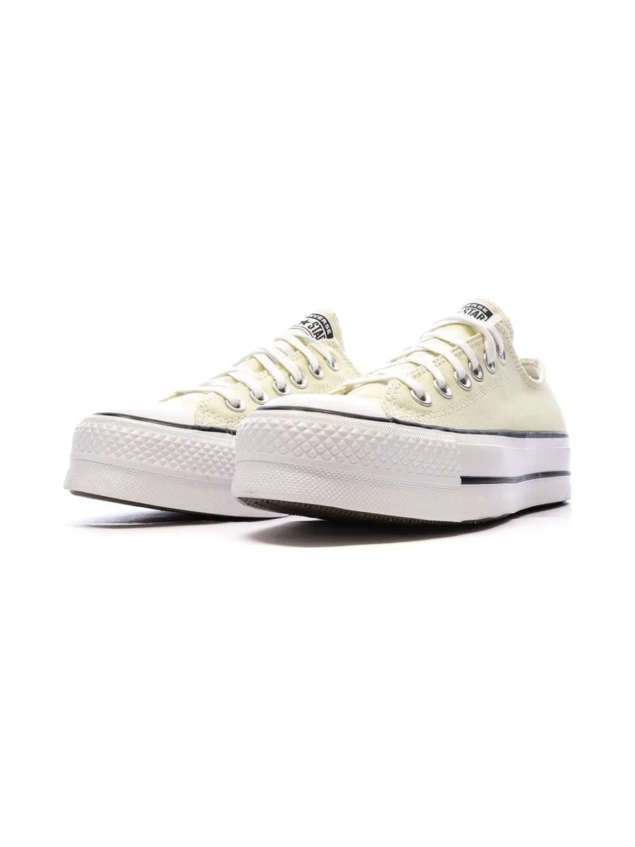 Baskets Jaunes Femme Converse Chuck Taylor All Star Lift 7