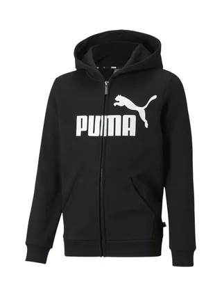 Sweat Zippé Noir Garçon Puma 586967 1