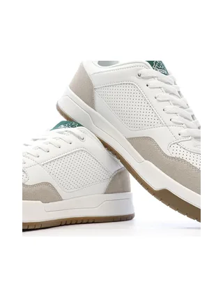 Baskets Blanches/Beiges/Vert Homme Kappa Logo Manis 7