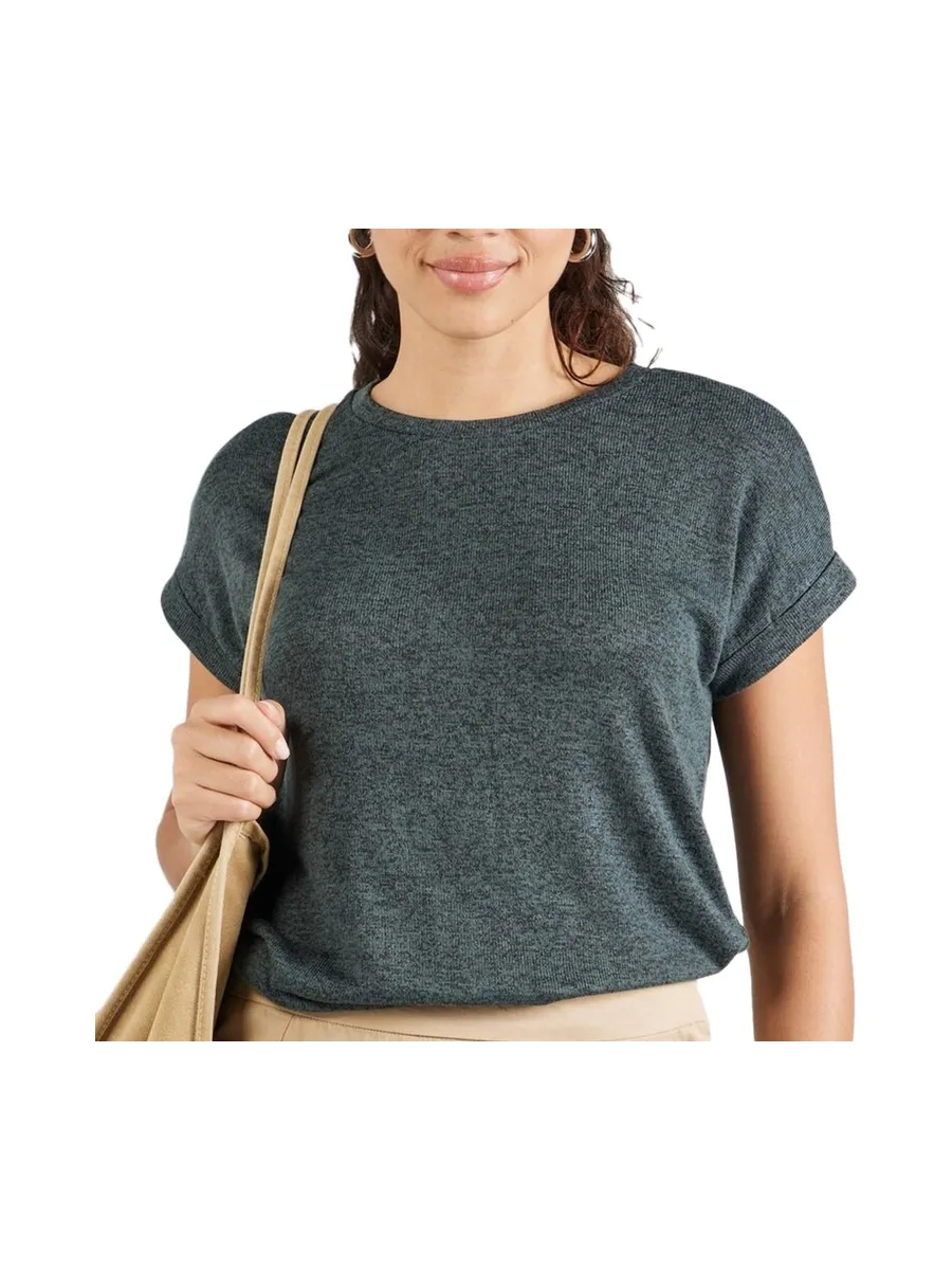 T-shirt Fluide Vert Femme Vero Moda Brianna 1