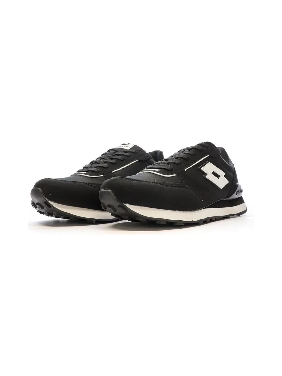 Baskets Noir/Blanche Homme Lotto Twenty 5 7