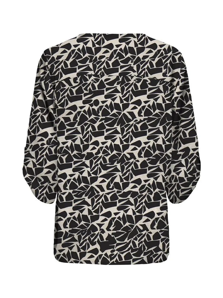 Blouse Beige/Noir Femme JDY DIVYA 3