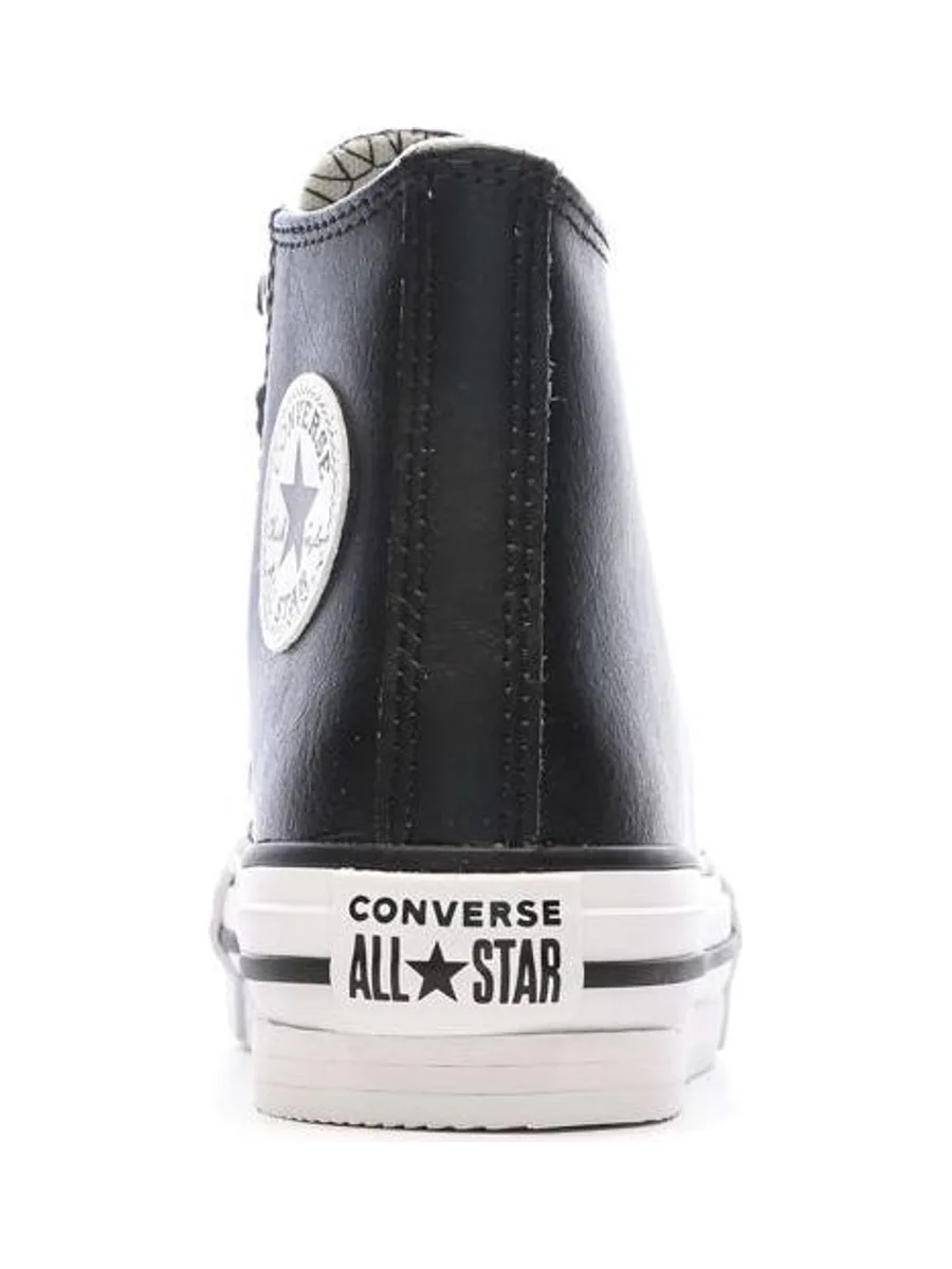 Baskets Noires Fille Converse All Star Eva 4