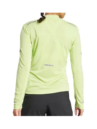 T-shirt Running réfléchissant Jaune Fluo Femme Adidas Ultimate 2