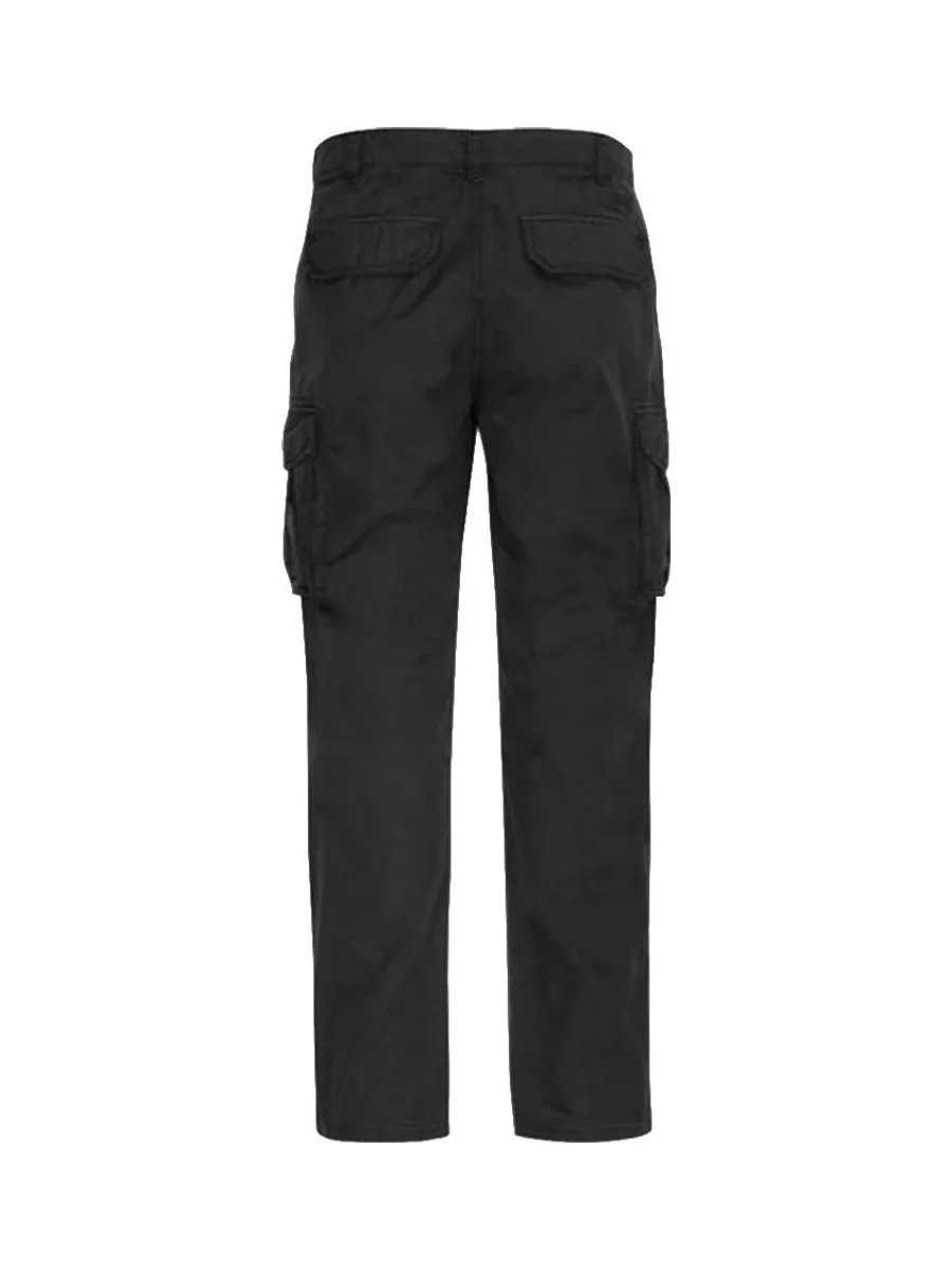Pantalon Noir Homme Schott Pantalon Cargo 3