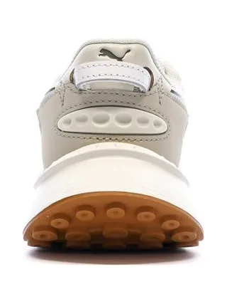 Baskets Beige/Blanc Femme Puma Wild Rider Futurism 3
