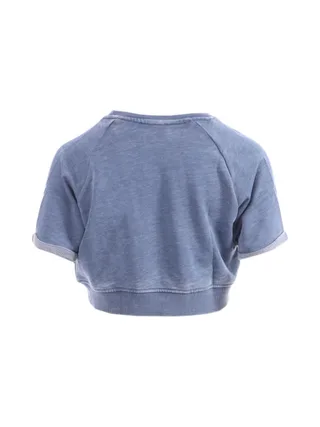 Sweat Court Bleu Fille Le Temps Des Cerises Damina 2