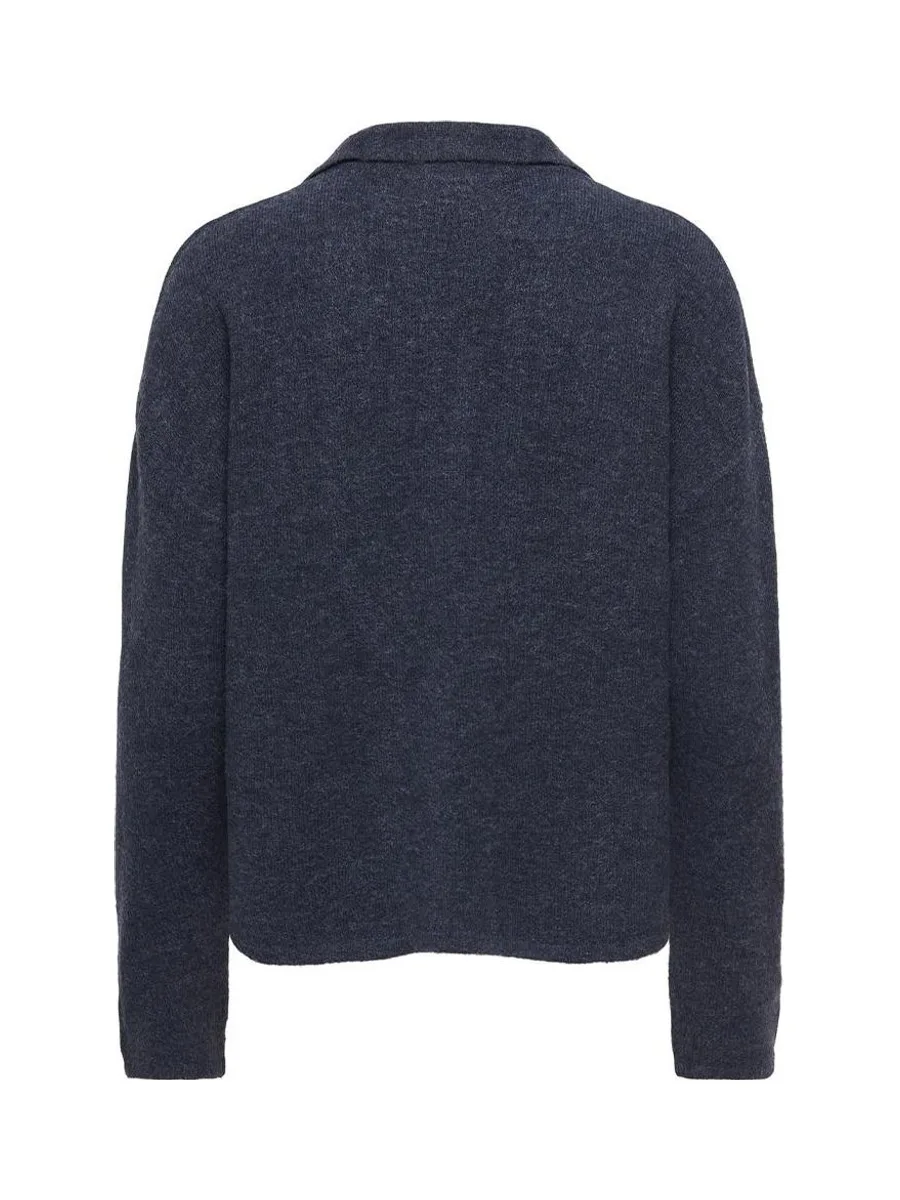 Pull Marine Foncé Femme JDY Elanora 3