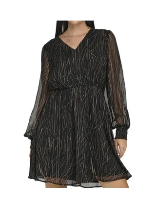 Robe Noire/Doré Femme JDY Cody 15308094 1