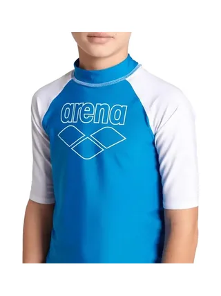 Lycra Bleu/Blanc Garçon Arena Vest 1