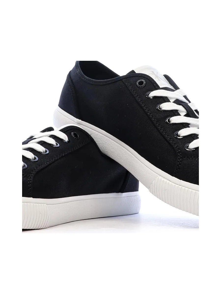 Baskets Noir/Blanc Homme Calvin Klein Jeans Ess Vulc Low 8