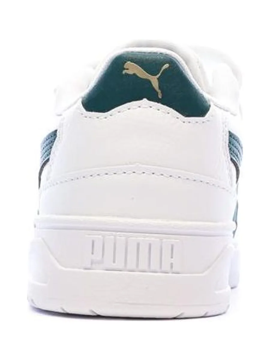 Baskets Blanches/Vertes Garçon Puma 403740 4