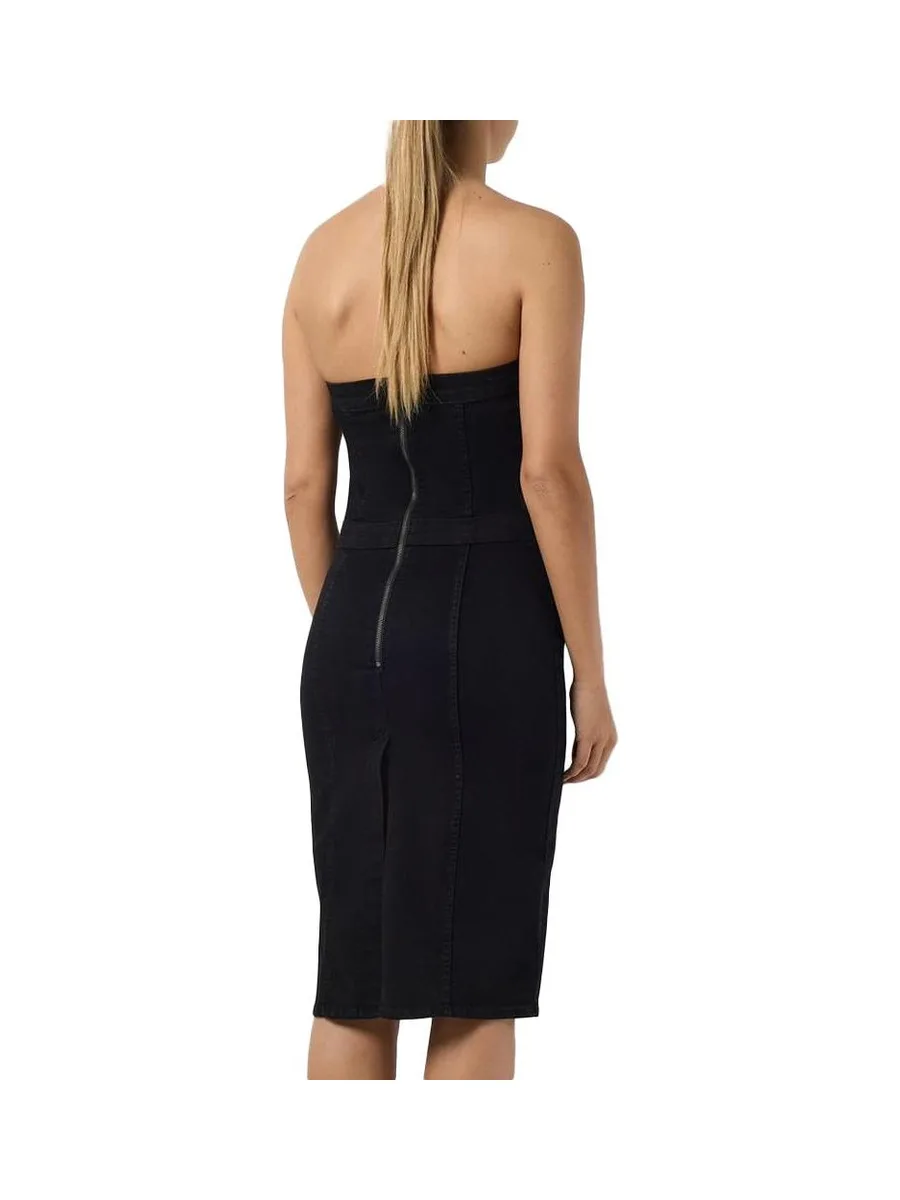 Robe en Jean Noir Femme Noisy May Mira 3