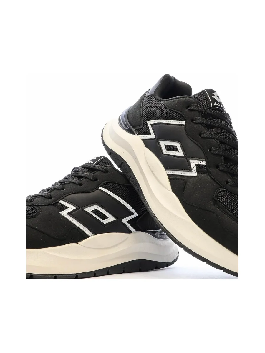 Baskets Noire/Blanche Homme Lotto Twenty6 7