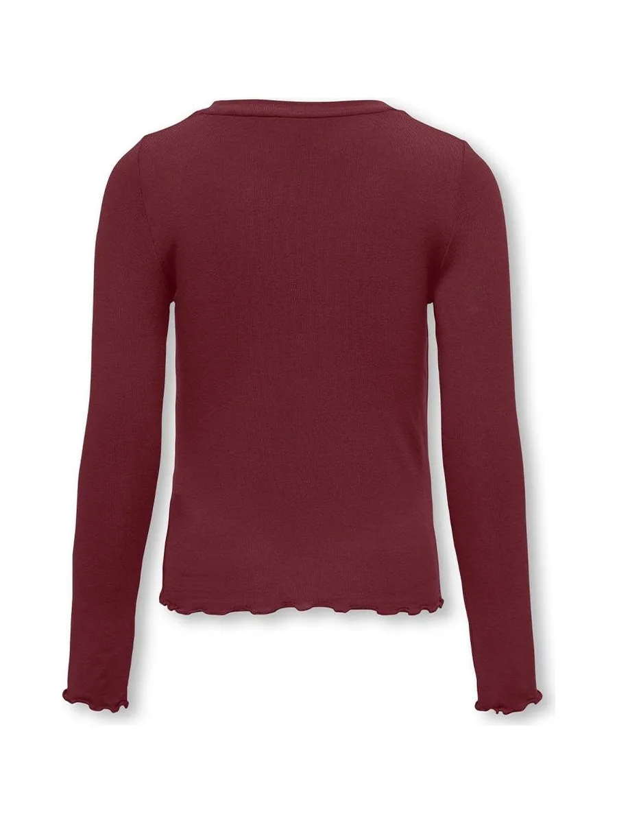 T-Shirt Prune Fille Kids ONLY Gamour 3