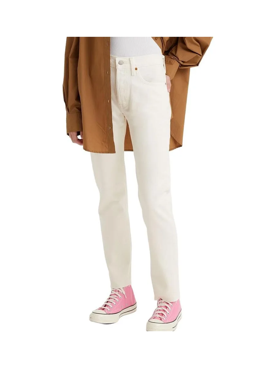 Jean 501 Blanc Femme Levi's Original 1