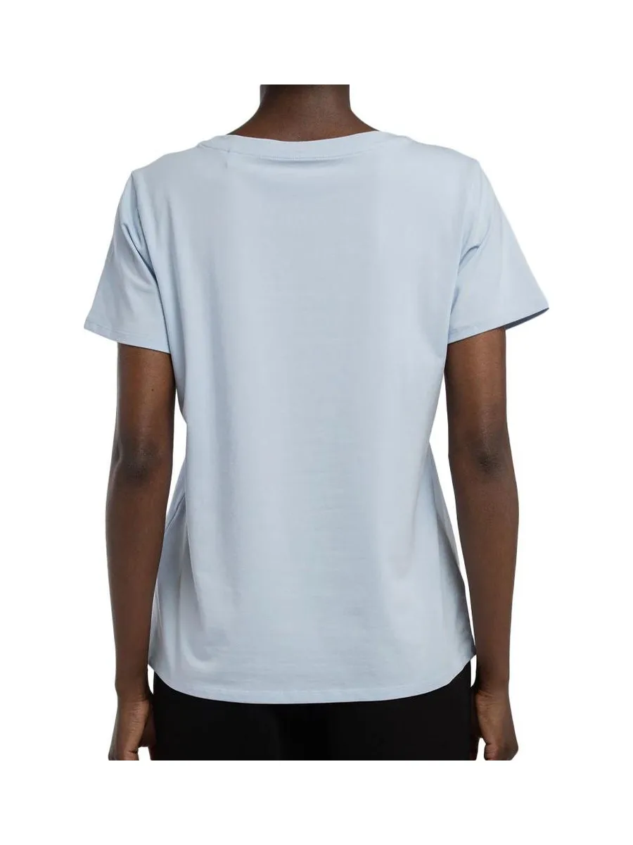 T-Shirt Bleu Clair Femme Teddy Smith Ribelle 3