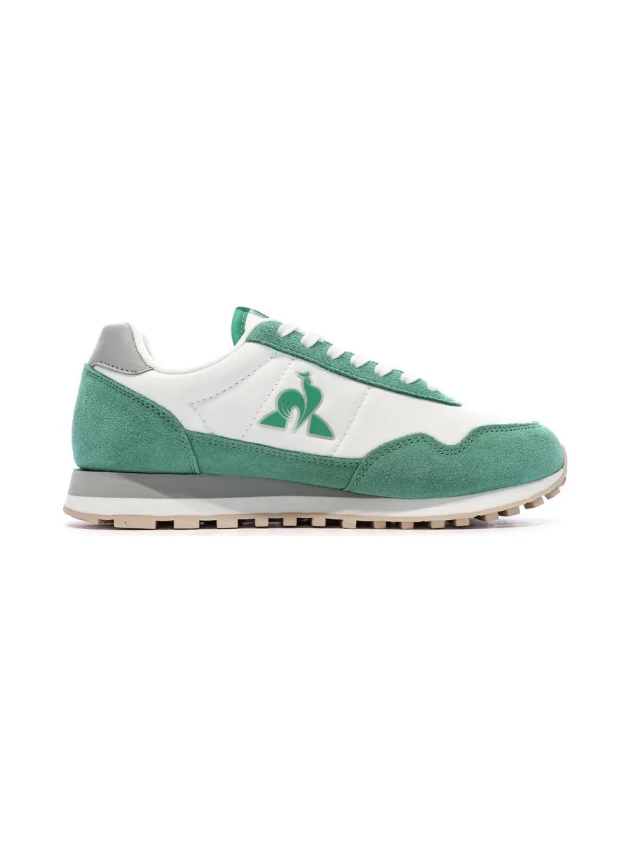 Baskets Blanches/Verte Femme Le Coq Sportif Astra_2 W Optical 3