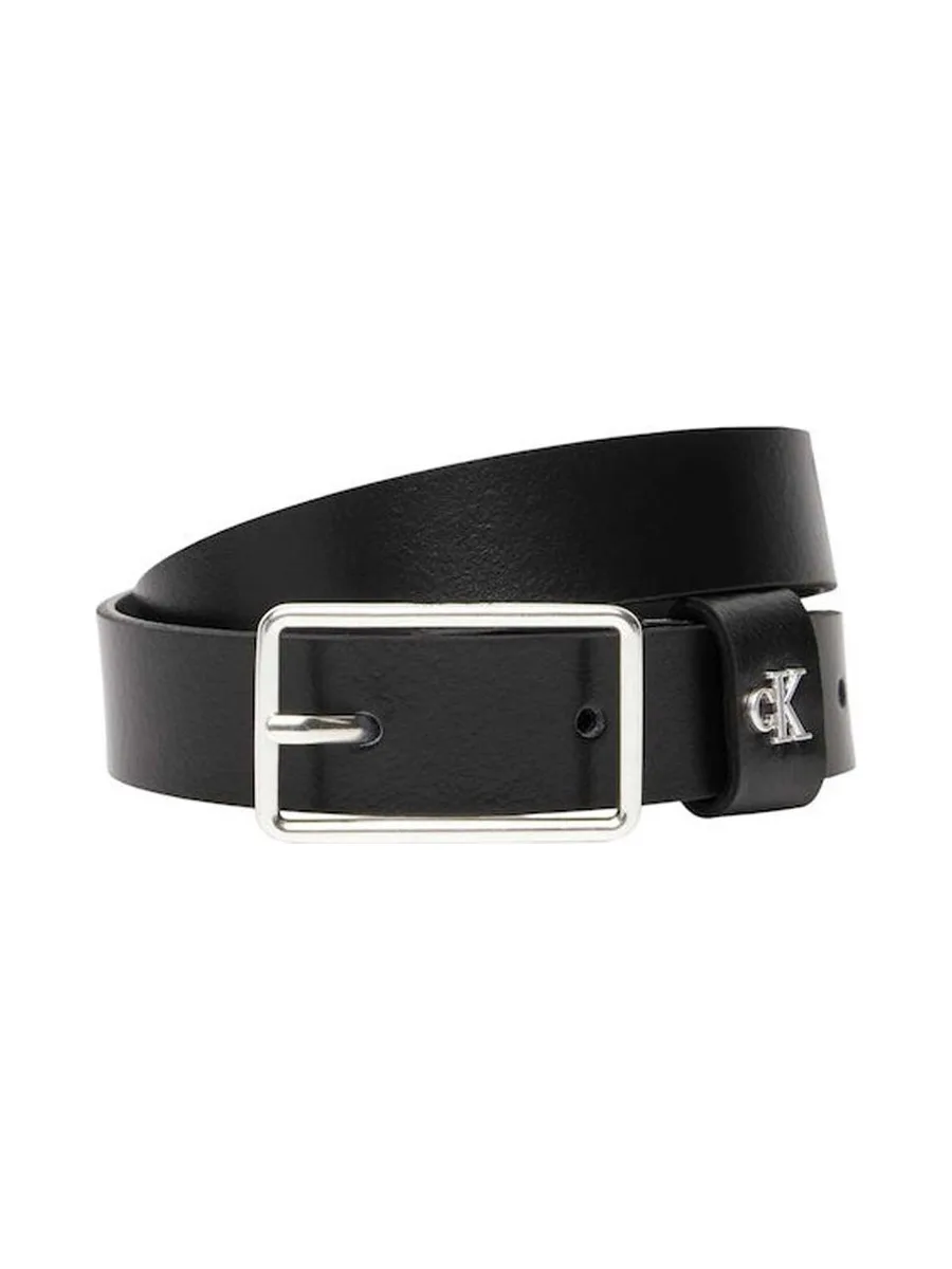 Ceinture Noire Homme Calvin Klein Jeans Buckle - T 2