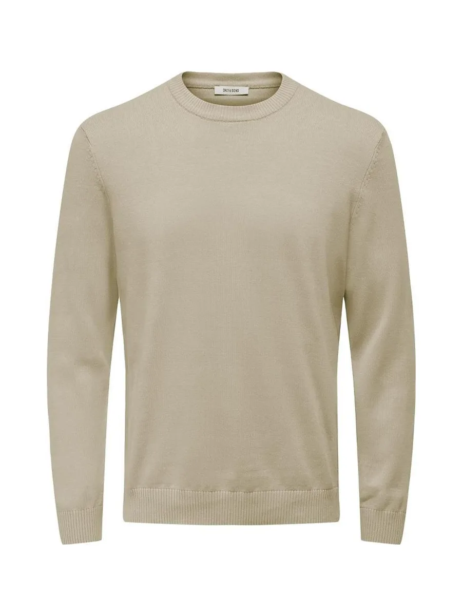 Pull Beige Homme Only & Sons Holger 2