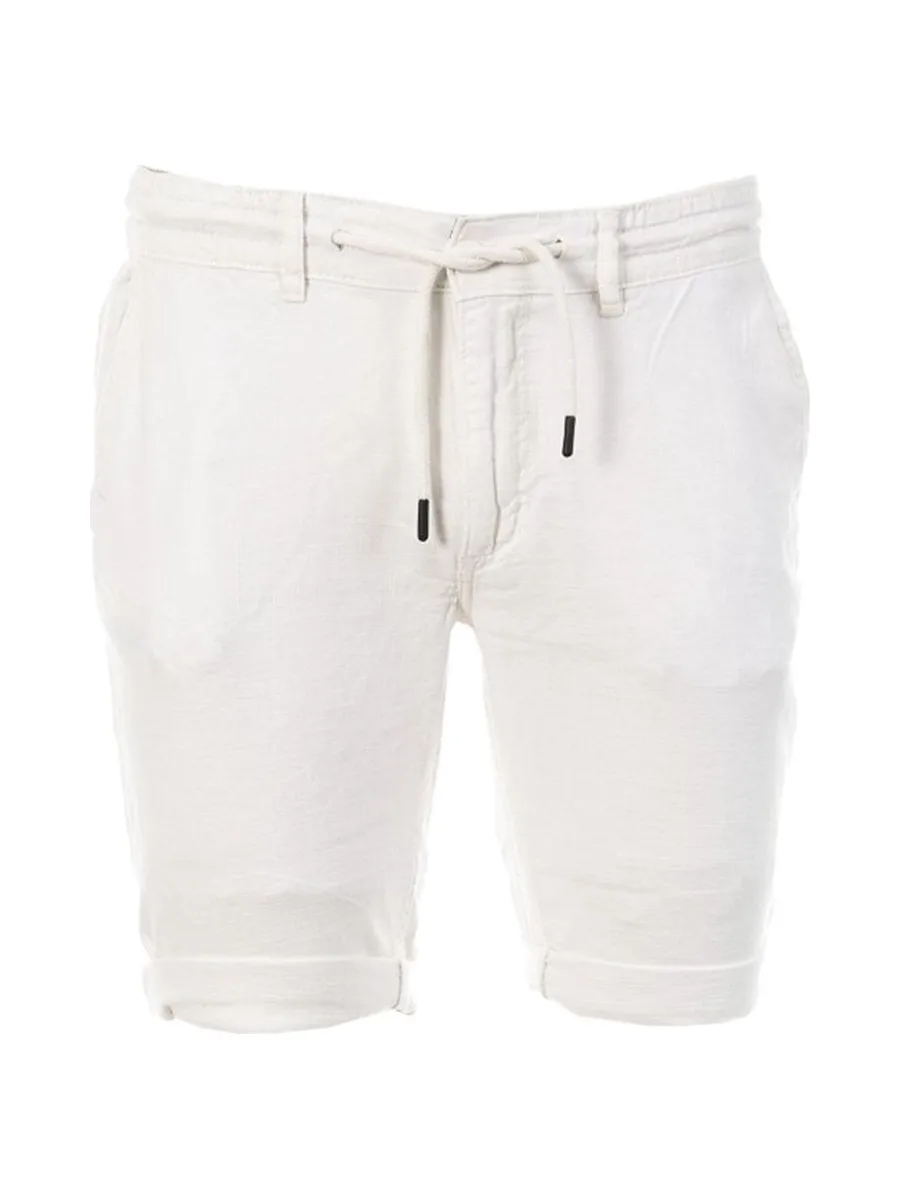 Short Blanc Homme American People Beatle 2