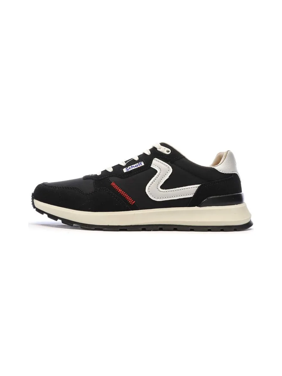 Baskets Noires/Blanches Homme Schott Dorian 2