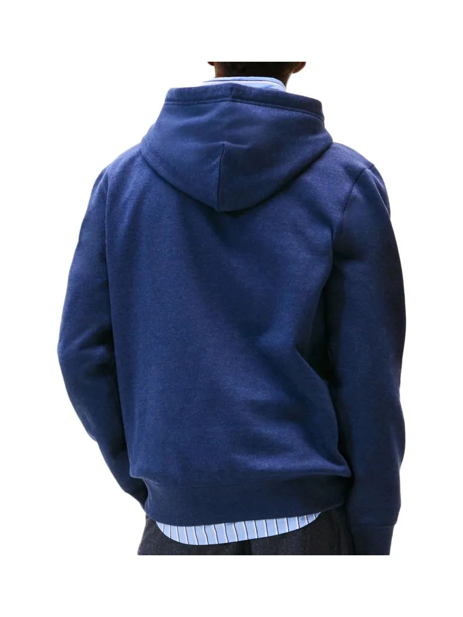 Sweat à Capuche Bleu Foncé Homme Tommy Hilfiger Seasonal Fleece 3