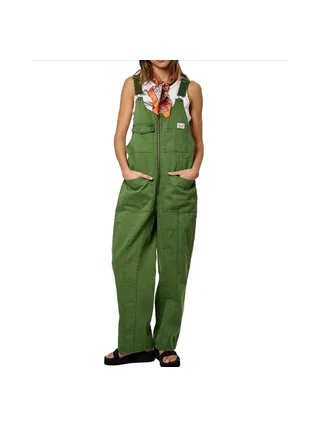 Salopette Verte Femme Kaporal Venus 1