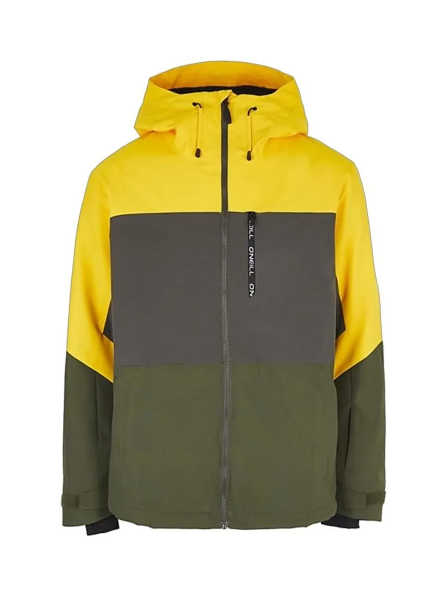 Blouson de Ski Jaune/Kaki Homme O'Neill Carbonite 4
