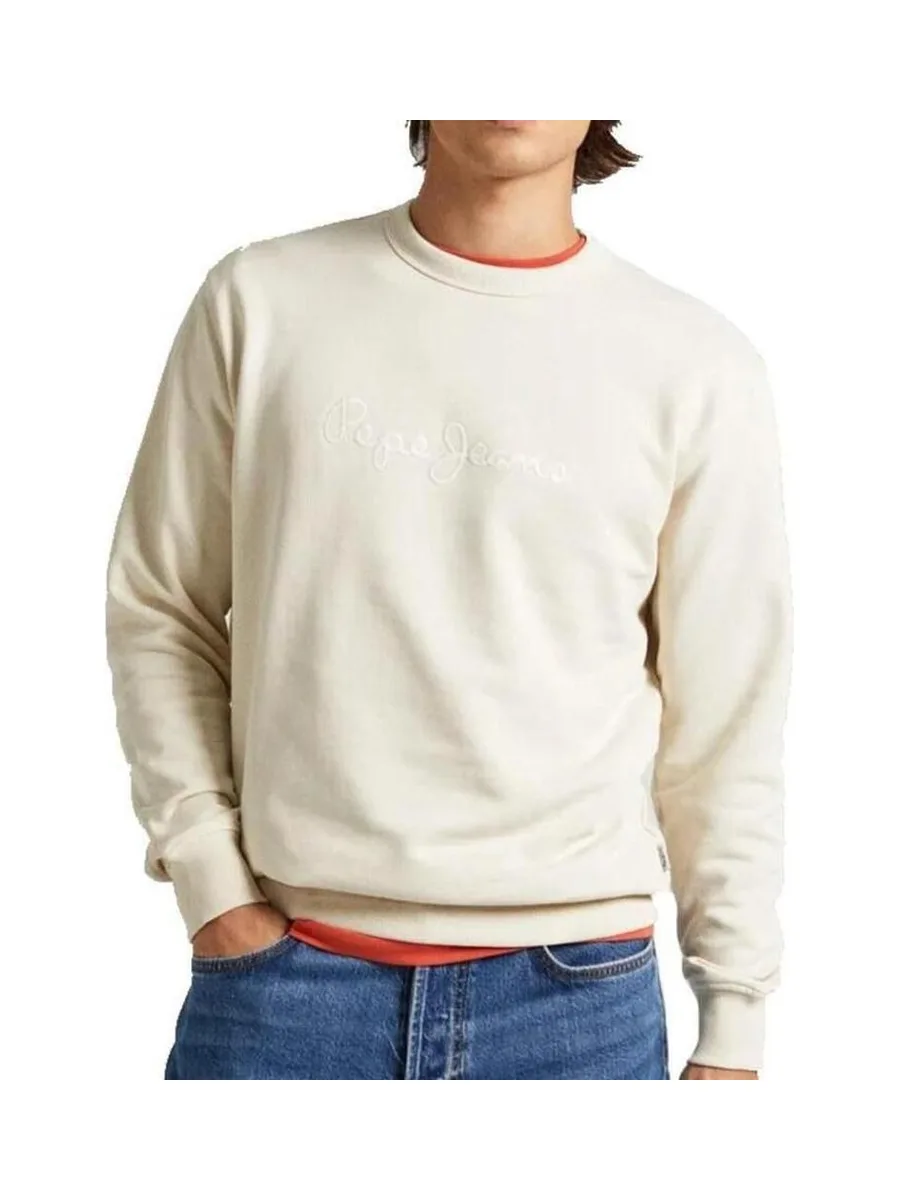 Sweat Beige Homme Pepe jeans Joe Crew 1