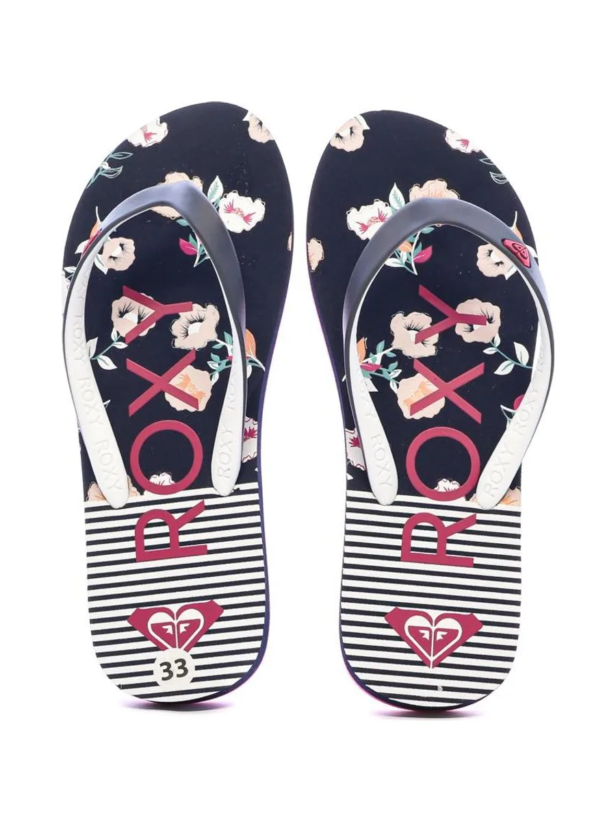 Tongs Marine Fille Roxy Tahiti 4